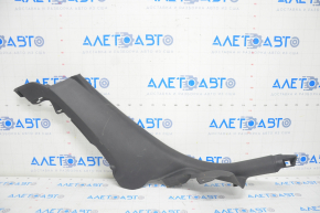 Rear pillar trim left lower Audi A3 8V 15-20 4d, 5d, black, without airbag, scratches, broken fastener