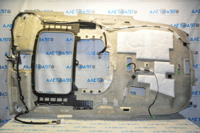 Acura MDX 14-16 headliner for sunroof, DVD, gray, dry-cleanable, dents, defective fasteners
