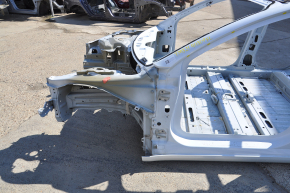 Tesla Model 3 18 front left quarter - on body, white