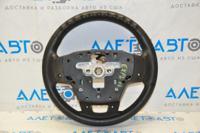 Naked steering wheel Ford Explorer 16-19 rest, black rubber, no buttons, scuffs on rubber