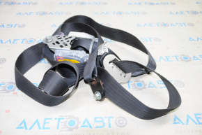 Driver's seat belt Subaru Forester 14-18 SJ black, without tensioner, blown