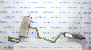 Exhaust line complete with barrel Audi A3 8V 15-16 4d 1.8T