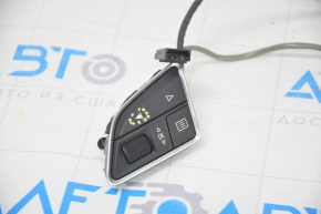 Control buttons on the steering wheel of Audi A3 8V 15-16 under the petals, paint has come off