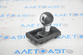 Gear knob Audi A3 8V 15-20 S-tronic black stitching, scuffs