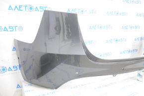 Rear bare upper bumper Tesla Model Y 20 - graphite, for 6 parking sensors