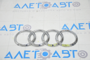 Audi emblem trunk lid Audi A3 8V 15-18 rings