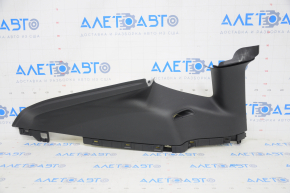Upper left rear pillar trim Tesla Model Y 20 - black, scratches
