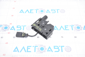 Left hood lock Audi A3 8V 15-20 with sensor, chip mount is broken