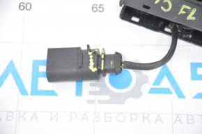 Left hood lock Audi A3 8V 15-20 with sensor, chip mount is broken