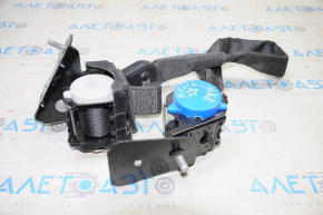 Rear left seat belt paired under pyropatron Ford Fusion mk5 13-16 black
