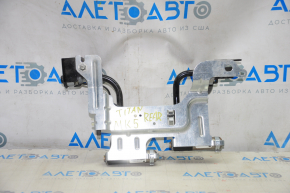 Ford Fusion mk5 13-20 rear seat belt latches with pyropatrons black