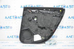Door trim card rear left Audi A3 8V 15-20 4d, 5d, black, leather, Bang and Olufsen, with tweeter, aluminum insert