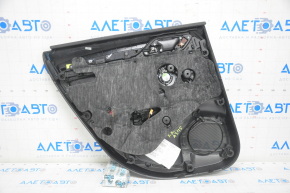 Door trim card rear right Audi A3 8V 15-20 4d, 5d, black, leather, Bang and Olufsen, with tweeter, aluminum insert