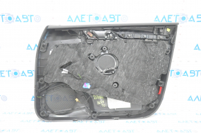 Door trim card front left Audi A3 8V 15-20 4d, 5d, black, leather, Bang and Olufsen, aluminum insert, scratches on insert