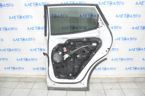 Door assembly rear right Hyundai Santa FE Sport 13-18 white SWP, bumpers