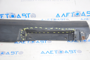 Right threshold Toyota Camry v50 12-14 usa LE XLE with graphite chrome, broken, lower mount dented,