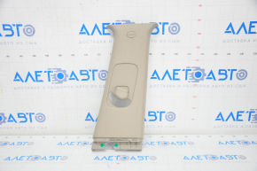 Center pillar trim upper belt right Hyundai Santa FE Sport 13-18 beige