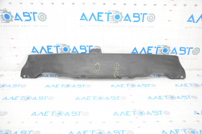 The front bumper reinforcement trim of the Audi A3 8V 15-20 is crushed and torn