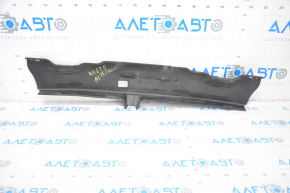 The front bumper reinforcement trim of the Audi A3 8V 15-20 is crushed and torn