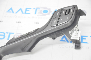 Steering wheel control buttons Hyundai Santa FE Sport 17-18 rest, worn pad, broken fastener