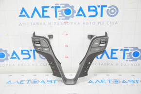 Steering wheel control buttons Hyundai Santa FE Sport 17-18 rest, worn pad, broken fastener