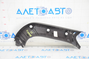 Trunk door trim right Hyundai Santa FE Sport 17-18 rest, dark brown