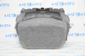 Tesla Model Y 20 trunk tray trim - black, type 2, insulation peeled off