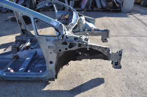 Front right quarter Toyota Prius 30 10-15 on the body, green