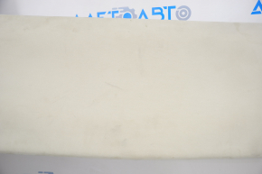 Tesla Model X 16-21 headliner alcantara beige, dry clean, broken fastener, creases, scratches, dents