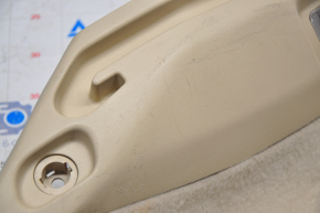 Left arch trim Lexus RX350 RX450h 10-15 beige tear at the bottom, no plug, dry cleaning, scratches