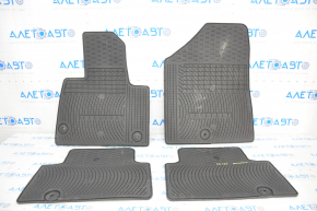 Set of interior mats Hyundai Santa FE Sport 13-18 rubber black