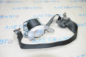 Seat belt rear right Acura MDX 14-20 dark gray with gray fastener