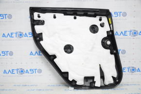 Door trim card rear right Tesla Model Y 20 - leather black, type 1, with speaker, with suede insert, with window lift control, with door opening button, scratches, without backlight