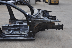 Front right quarter Audi A3 8V 15-20 4d, 5d, on the body, black