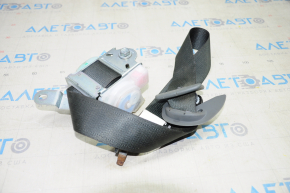 Seat belt rear left Acura MDX 14-20 dark gray with gray fastener