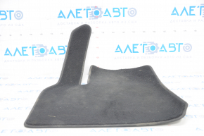 Tesla Model Y 20 Front Left Interior Mat - Black Cloth, Cleanable