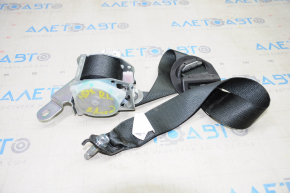 Seat belt rear left Acura MDX 14-20 dark gray with black fastener