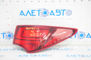 Light outer wing right Hyundai Santa FE Sport 17-18 rest halogen