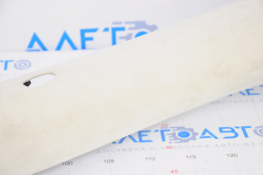 Front pillar trim left Tesla Model X 16-21 Alcantara beige, under chemical, broken crepe