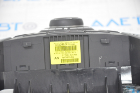 Climate control Hyundai Santa FE Sport 17-18 rest auto for navigation, chrome on the knob is useful