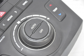 Climate control Hyundai Santa FE Sport 17-18 rest auto for navigation, chrome on the knob is useful