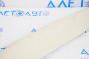 Upper left front pillar trim Tesla Model X 16-21 under visor, beige alcantara, dry-cleanable
