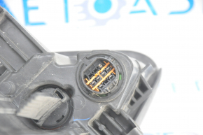 Headlight front right Hyundai Santa FE Sport 17-18 rest usa halogen, spiderweb on glass, sand