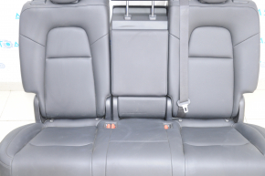 Rear row of seats 2nd row Tesla Model Y 20 - black leather, solid bottom, electric, heated
