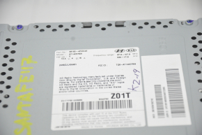 Radio tape recorder Hyundai Santa FE Sport 17-18 rest