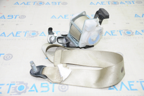Rear left seat belt Honda Accord 13-17 beige, dry cleanable