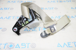 Rear left seat belt Honda Accord 13-17 beige, dry cleanable