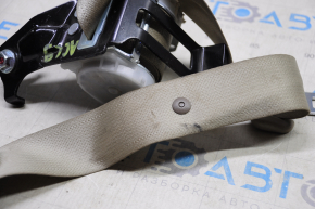 Rear left seat belt Honda Accord 13-17 beige, dry cleanable