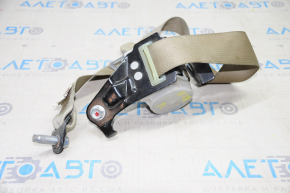 Rear left seat belt Honda Accord 13-17 beige, dry cleanable
