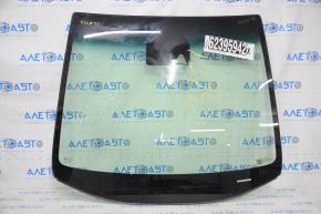 Chevrolet Bolt 17 windshield - under camera and rain sensor, sand, bumps, air along the edge